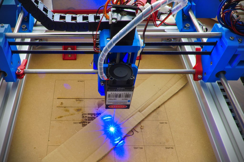 CoreXY Laser Engraver Mk2