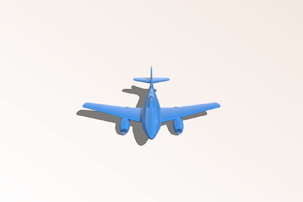 Messerschmitt Me 262 | 3d print model