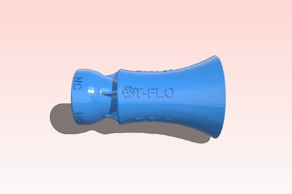 1_4in Turbulent Flow Nozzle - Loc-Line | 3d print model