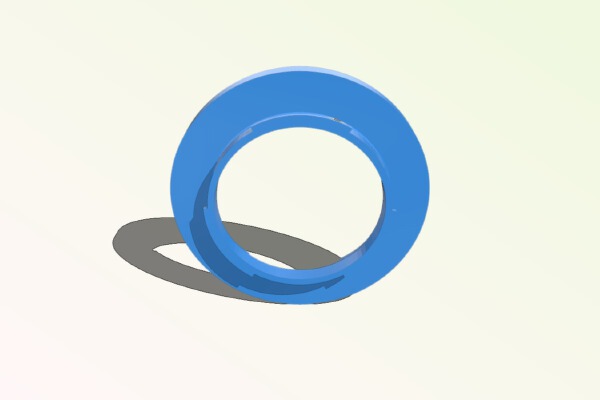 Fuji XT camera extension tube 5 mm | 3d print model