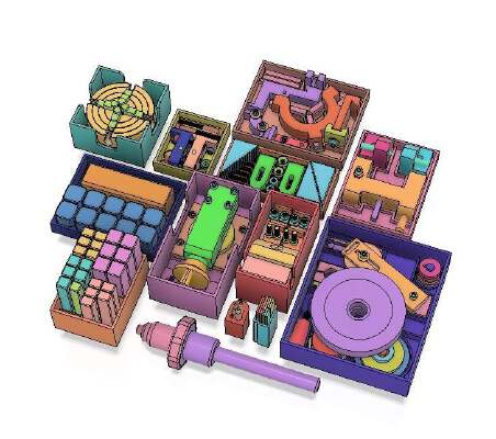 Sherline Tool Organizer Trays | 3d print model