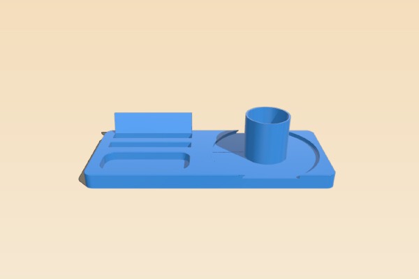 Desk organiser | 3d print model