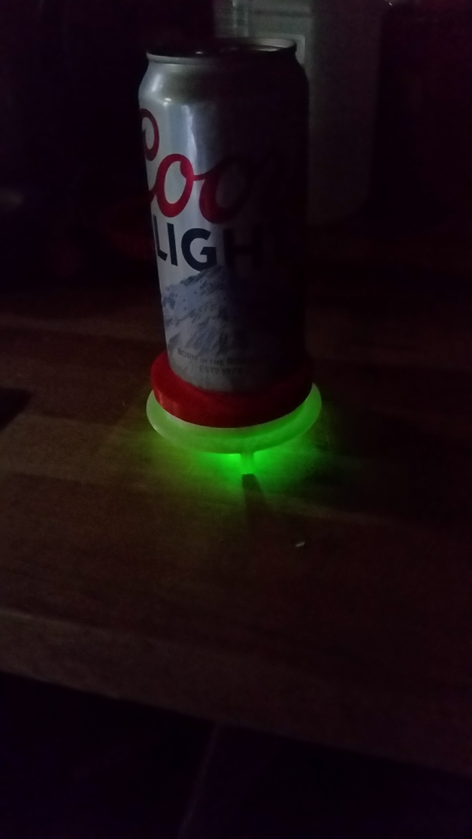 Light Up Stackable Coaster #LightItUp