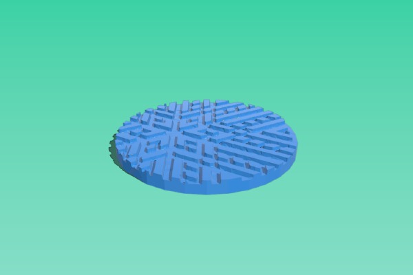 Miniature Base | 3d print model