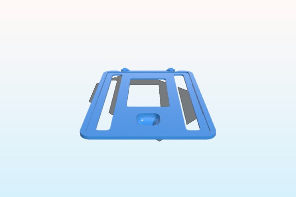 Compost Bin Cover for 'Varenna' Kitchens accessories | 3d print model