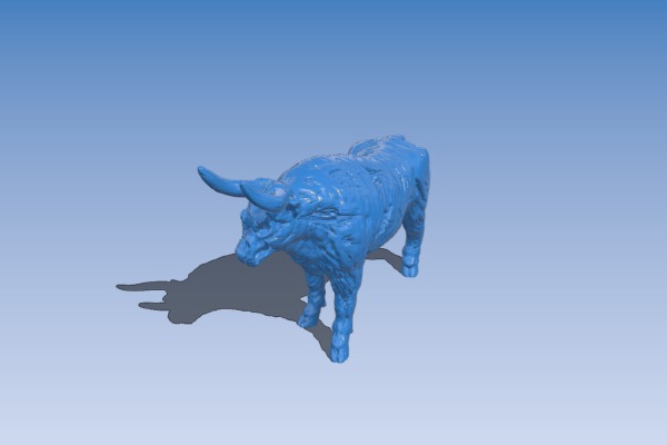 Zombie Bull B0012342 3d model file for 3d printer | 3d print model