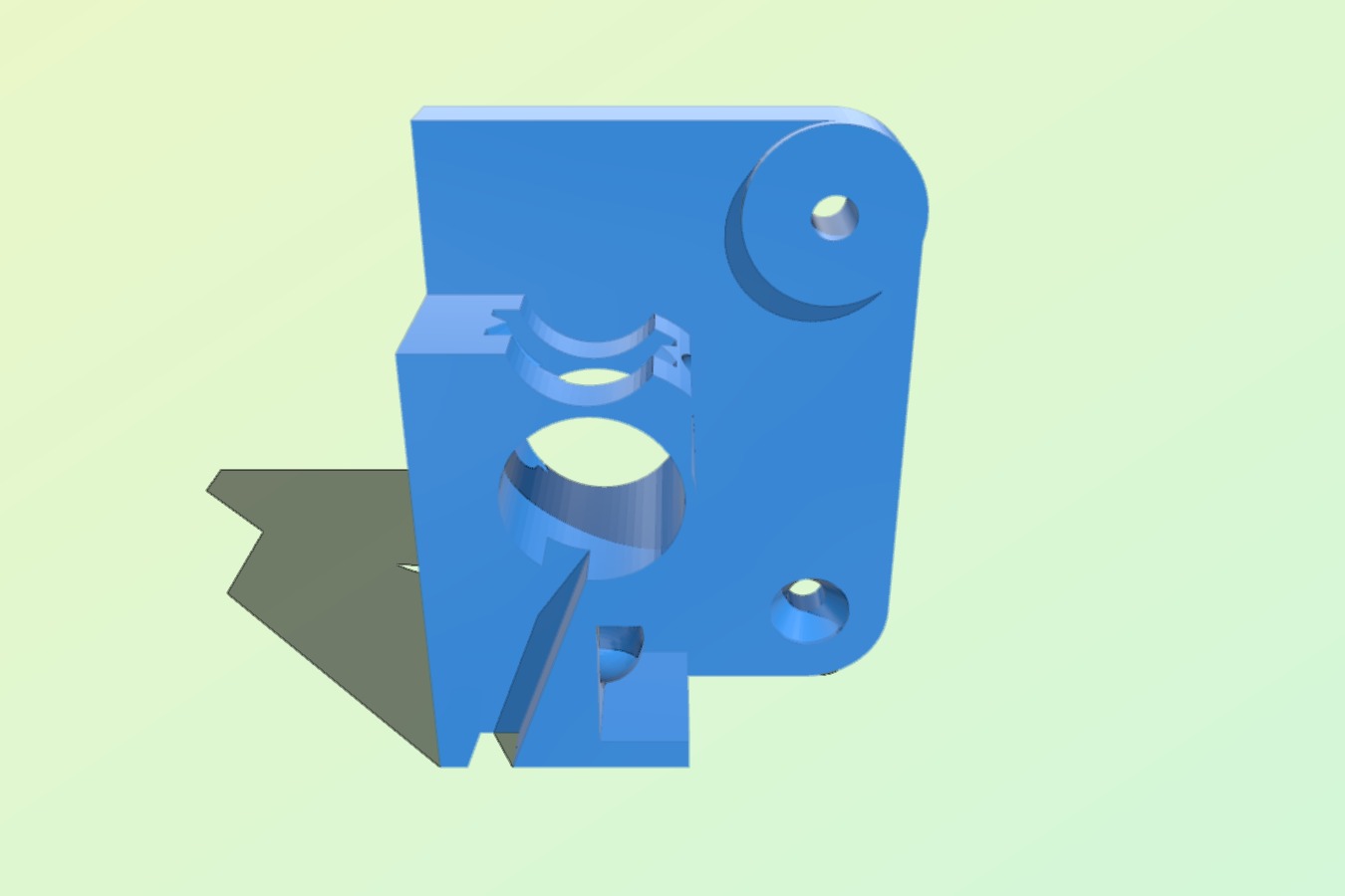 Rope Pushing eLastic Mod for Wanhao Duplicator i3 - 3 Series Extruder