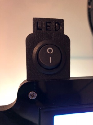 Switch Mount - ANET A8 (v1) | 3d print model