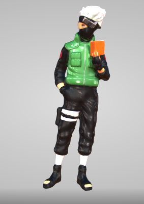 Kakashi Sensei | 3d print model