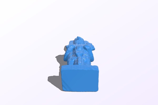 Ruler K’inich Chapat, Museum of Toniná, Mexico | 3d print model