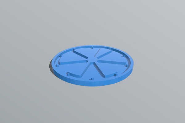 Paintball Speed Feed for the Rotor - Mould cavity | 3d print model