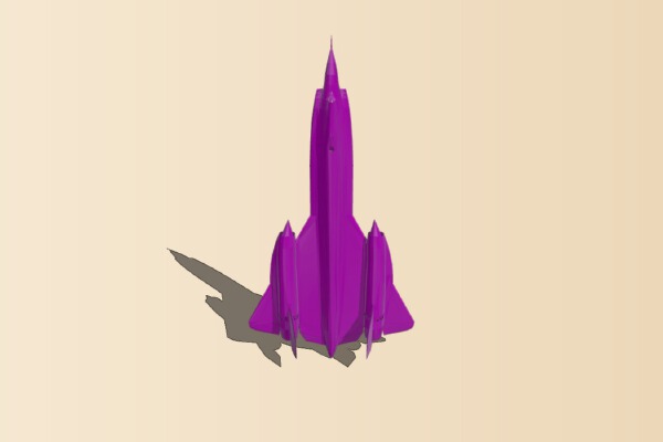 YF-12A | 3d print model