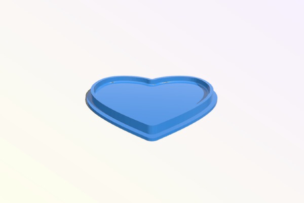 valentine heart box | 3d print model