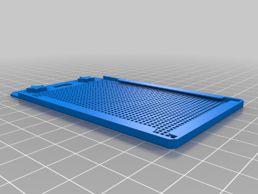 Cross Stitch ID Card Holder | 3d print model