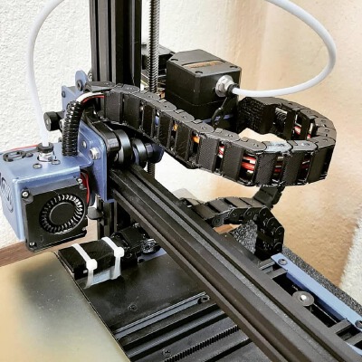 Two Trees Bluer Cable Chain (Kablo Kanalı) | 3d print model