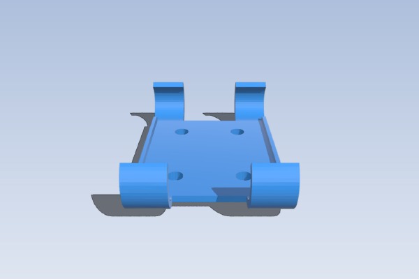 HTC Vive Linkbox SnapIn Holder | 3d print model