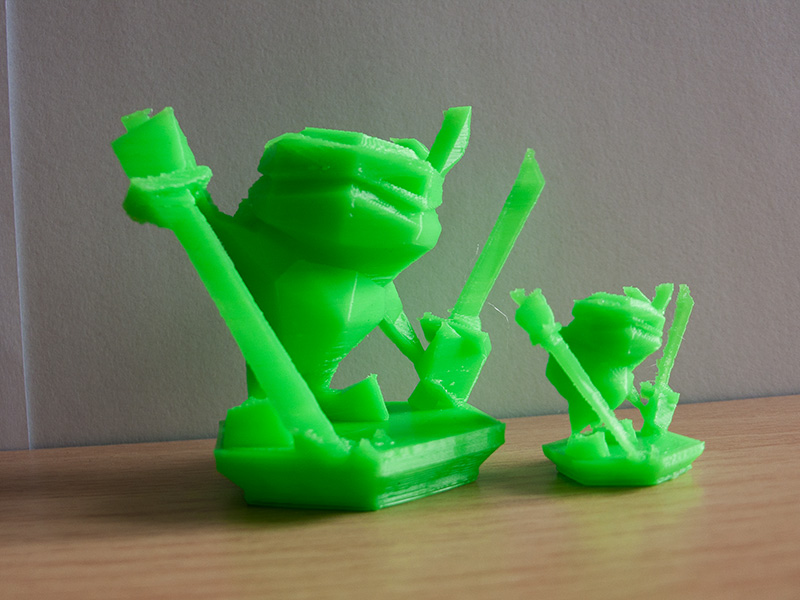 Low Poly Teenage Mutant Ninja Turtles