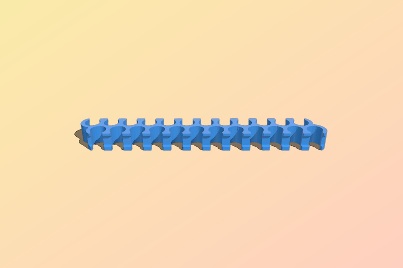 24 Port Ethernet Cable Comb
