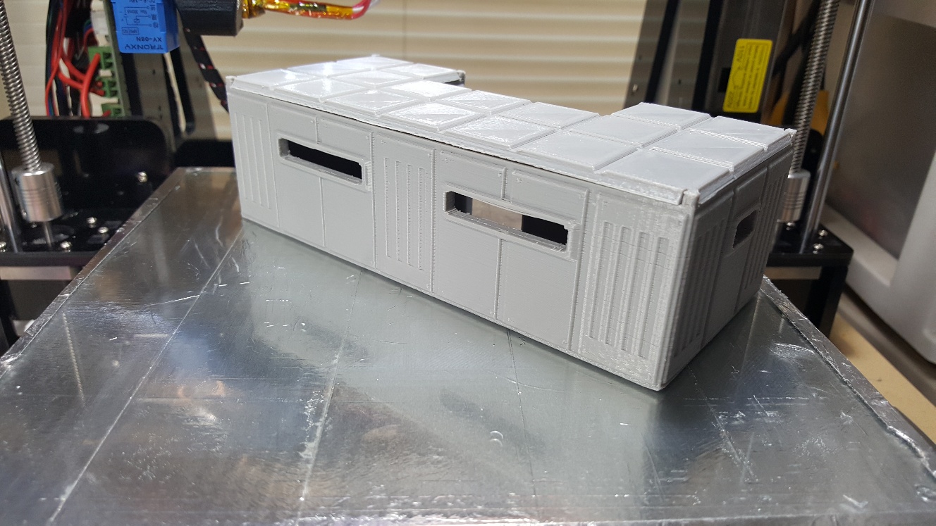 Wide bunker for tabletop gaming
