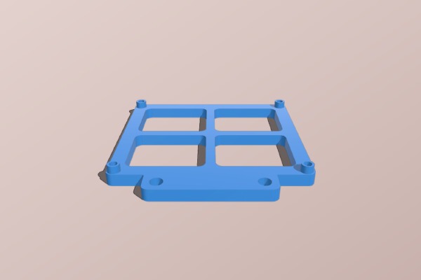Extrusion ATX Breakout Board Mount | 3d print model