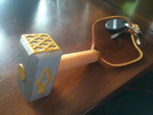 Thor´s Hammer my version | 3d print model