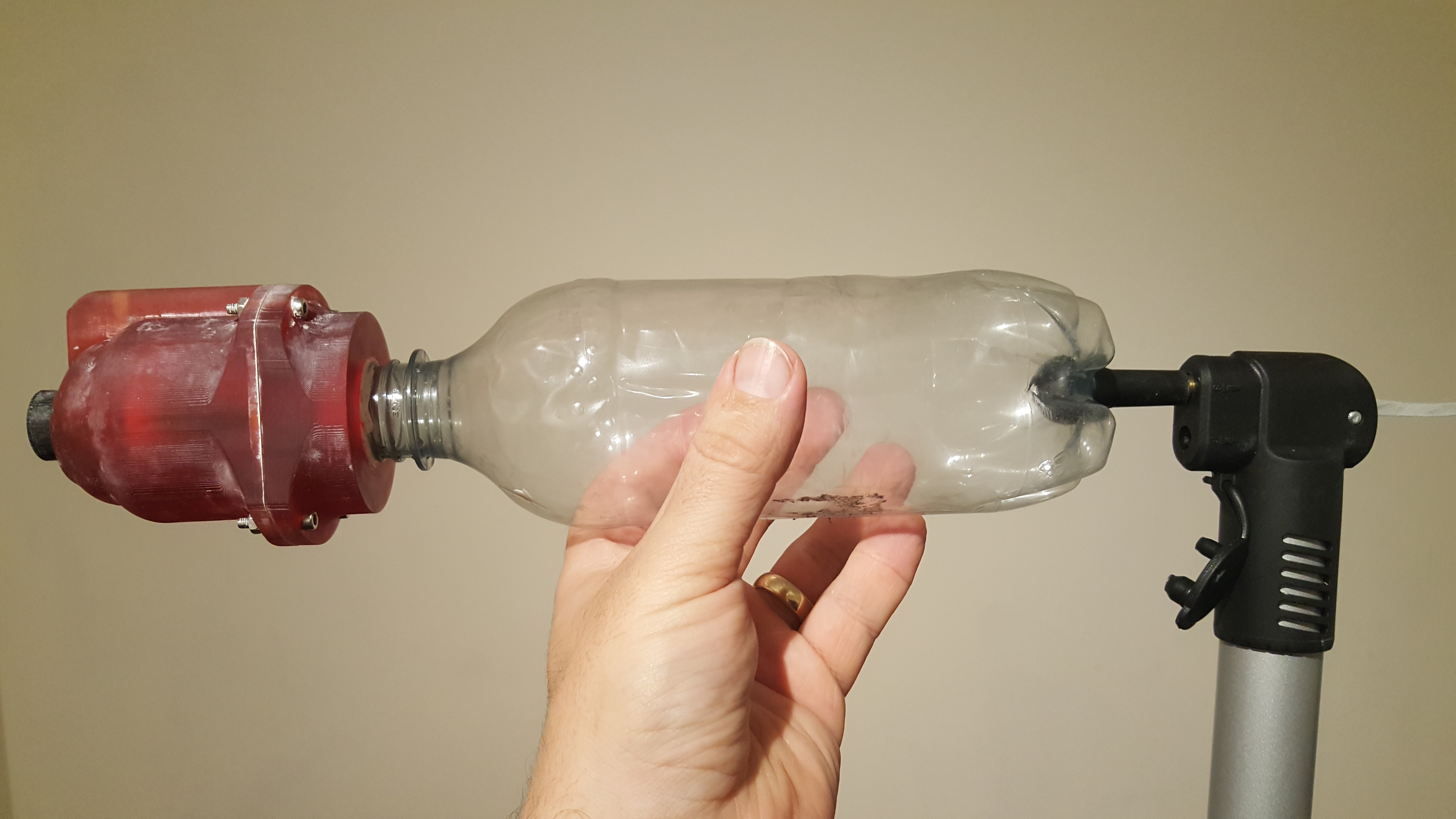 Pressure release valve for Co2 home build air _ nerf gun