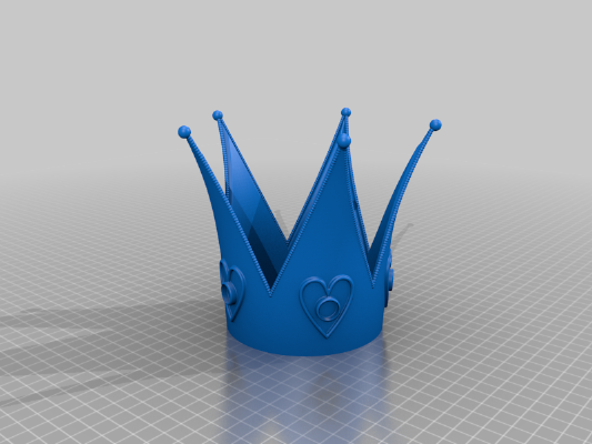 Queen of Hearts Crown | 3d print model