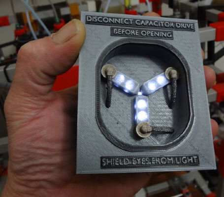 "Back to the future" gadget - printable 4 color Flux Capacitor | 3d print model