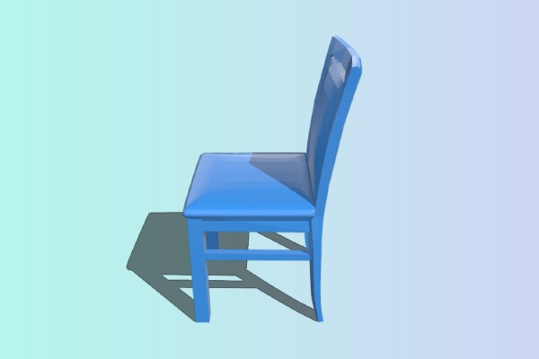 A posh chair | 3d print model