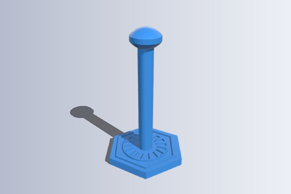 First Order Hekmet Stand SW EP7 v2 | 3d print model