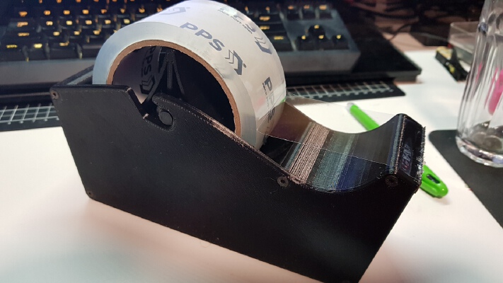 50mm Packing Tape Dispenser | 3d print model