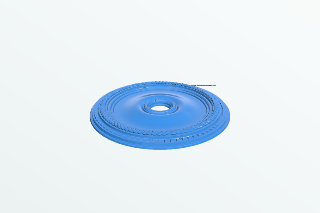 Circular disk pattern