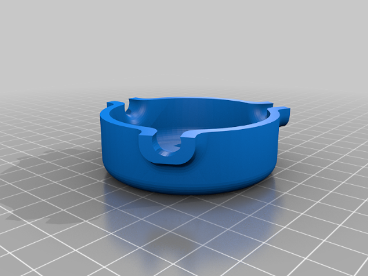 Tight holding Ashtray in multiple sizes | 3d print model