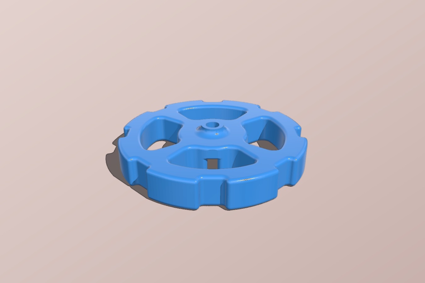 Bed Level Knob for 3mm wing nut
