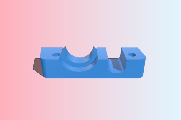 Nautilus Mount (RigidBot E3D v6) | 3d print model