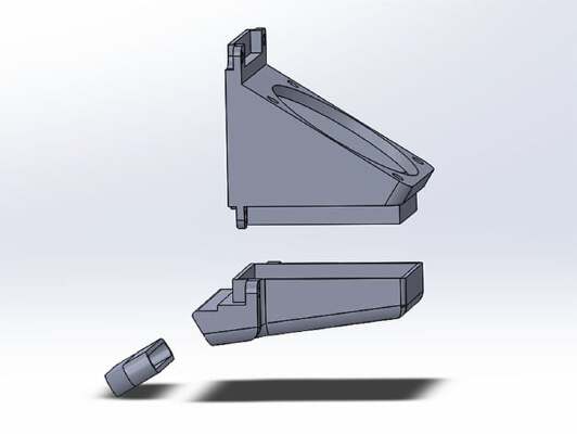Geeetech A10 Fan Duct | 3d print model
