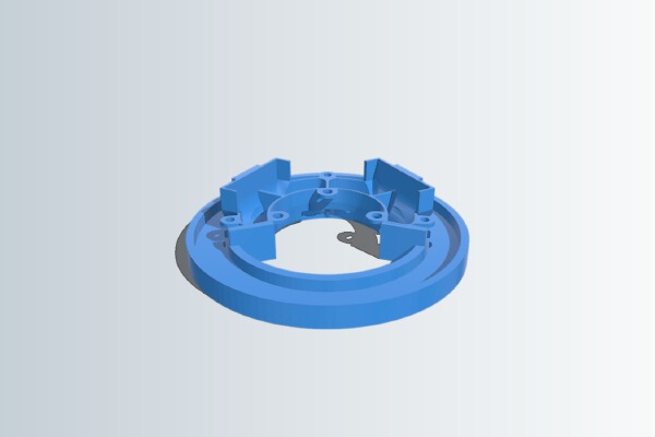 Predator fan duct and led ring V2 | 3d print model