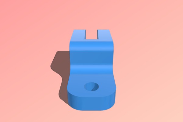 Dial indicator holder for i3 gregs | 3d print model