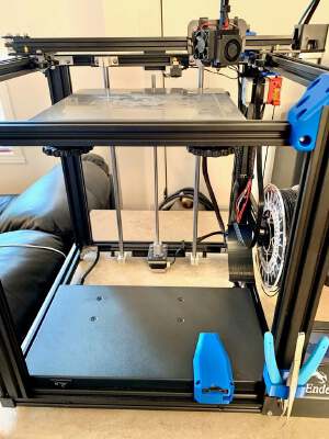 Ender 5 (Pro) Wire Organizing | 3d print model