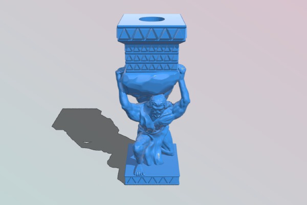 Atlas Column | 3d print model