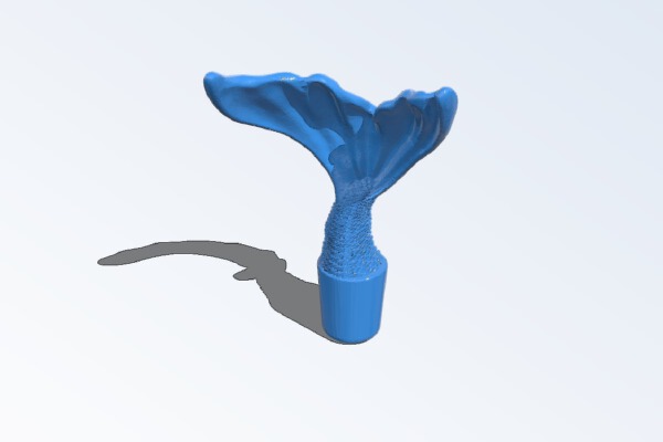 Mermaid Wine Stopper | 3d print model