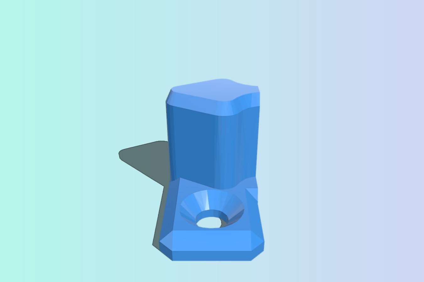 Door Retaining Catch (remix) - flush mount