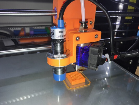8mm probe holder for Anet A8 E3D V6 mount | 3d print model