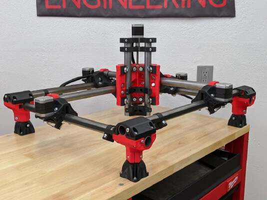 Mostly Printed CNC Primo C-23.5mm MPCNC | 3d print model
