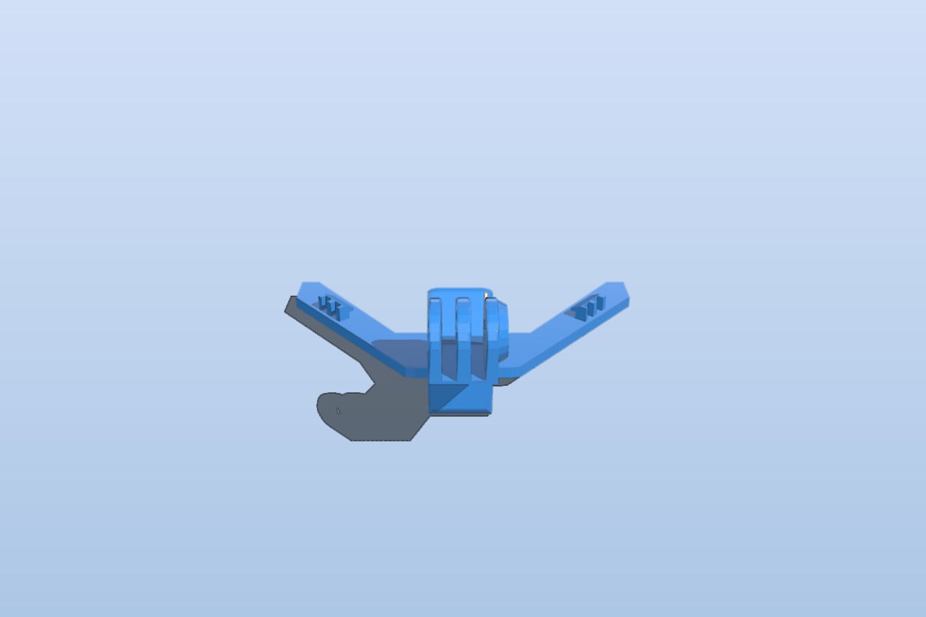 Chin Curtain GoPro Mount