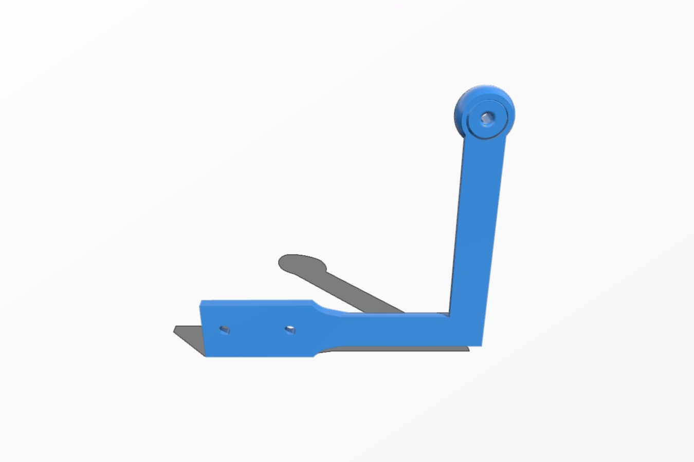 Wanhao i3 Maker Select Filament Guide & Riser - 4mm Short