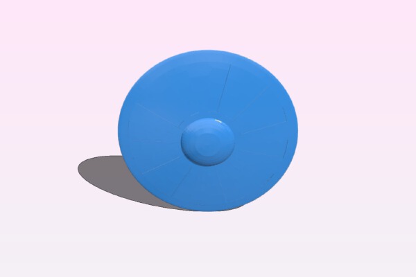 My Thing in 3D Flying Saucer | 3d print model