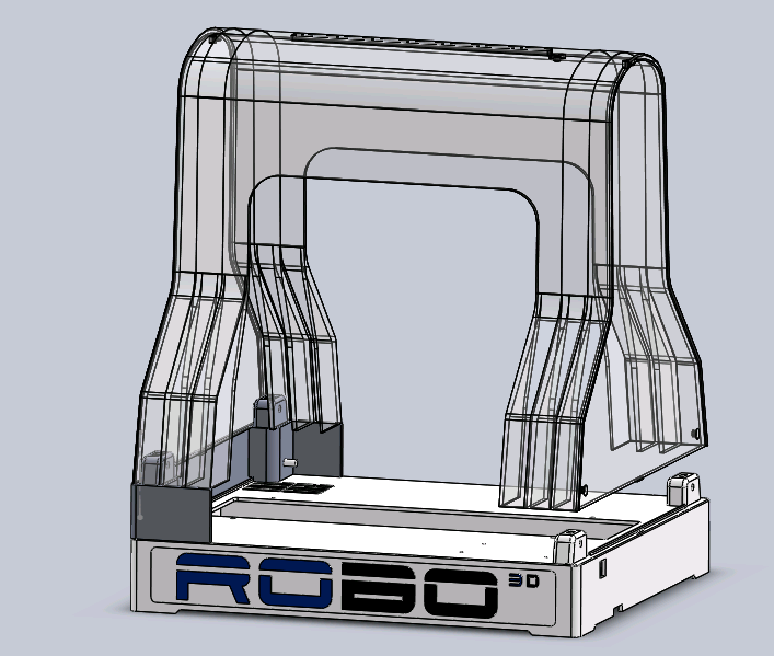 Pergo Robo3D (and R1, Plus) Z Housing Lift