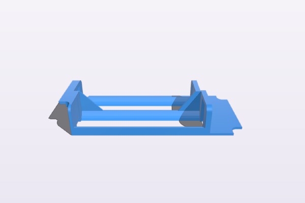 1590G slanted sled | 3d print model