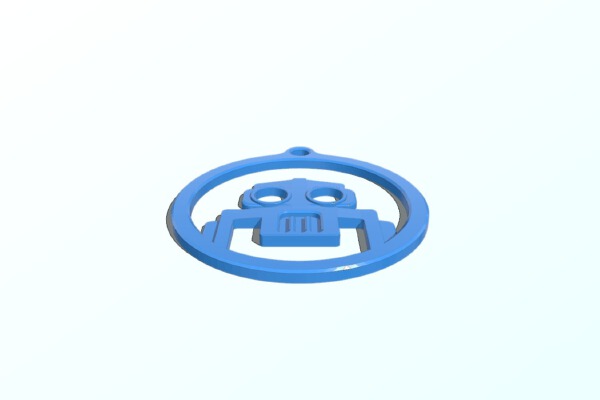 R. Maker Ornament V2 | 3d print model